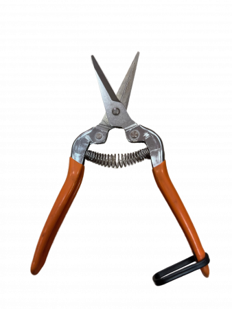 Ножницы для винограда 19,5см из нержавеющей стали с прямым лезвием 55201(Агротехимпорт)