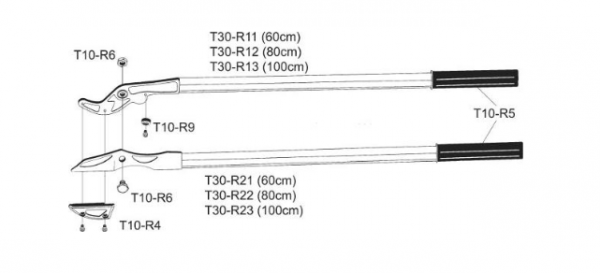Сучкорез VESCO T30/80 Сучкорез VESCO T30/80