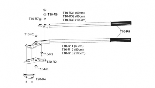 Сучкорез VESCO T20/80 Сучкорез VESCO T20/80